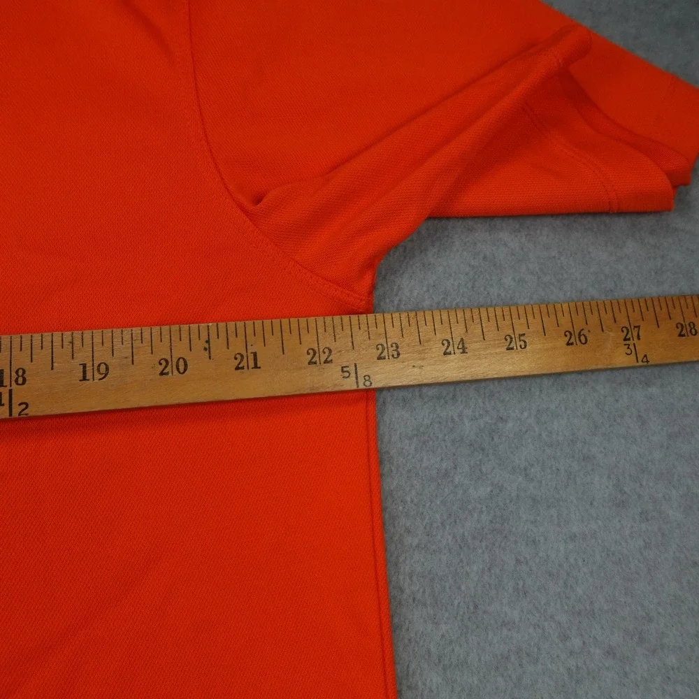 Oklahoma OSU Cowboys Polo Shirt Mens Large Orange Nike Dri-FIT Athletic NCAA
